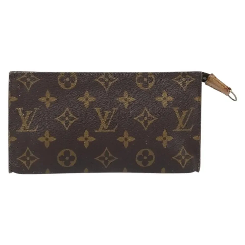 Louis Vuitton Monogram Bucket GM Accessory Pouch Brown